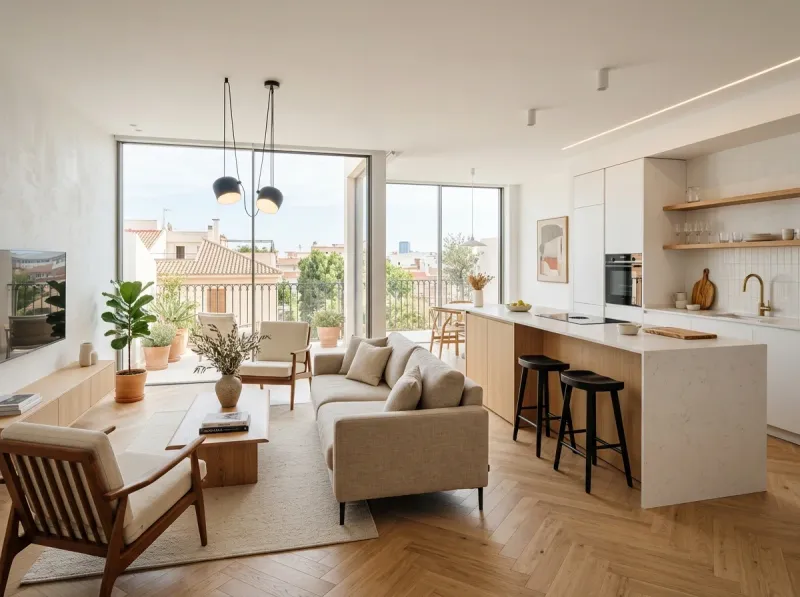 Reforma de lujo de apartamento