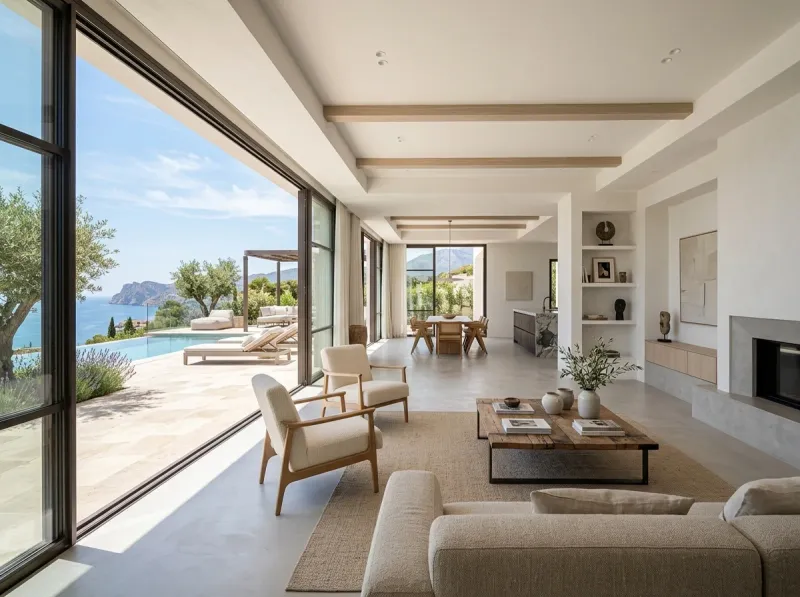 Reforma integral de villa en estilo minimalista